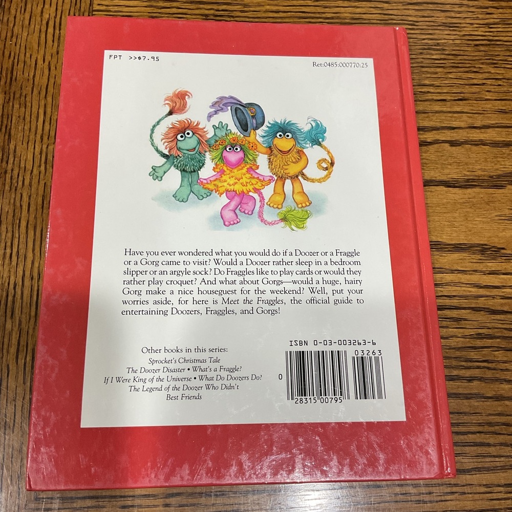 4 Fraggles - Fraggle Rock books set - Picture 7 of 14